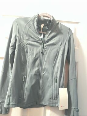 lululemon athletica Sage Green Full-Zip Utility Jacket